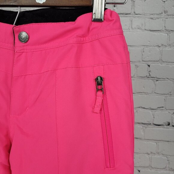 Obermeyer Pink Extended Wear System Adjustable Waist Snow Ski Pants Size M 10-12 - Picture 10 of 16